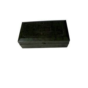 Vintage 1950's GEM Safety Razor Case Green Box - Case Only